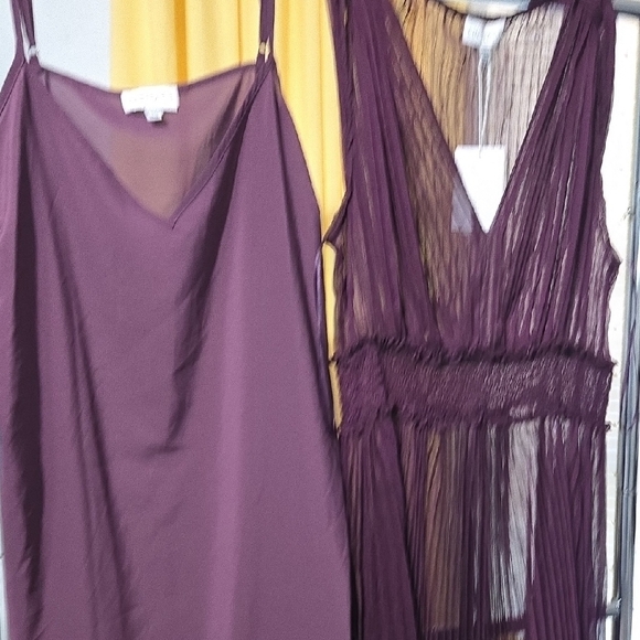 🆕️Lucy Paris Deep Purple Maxi Dress Set - Picture 6 of 8